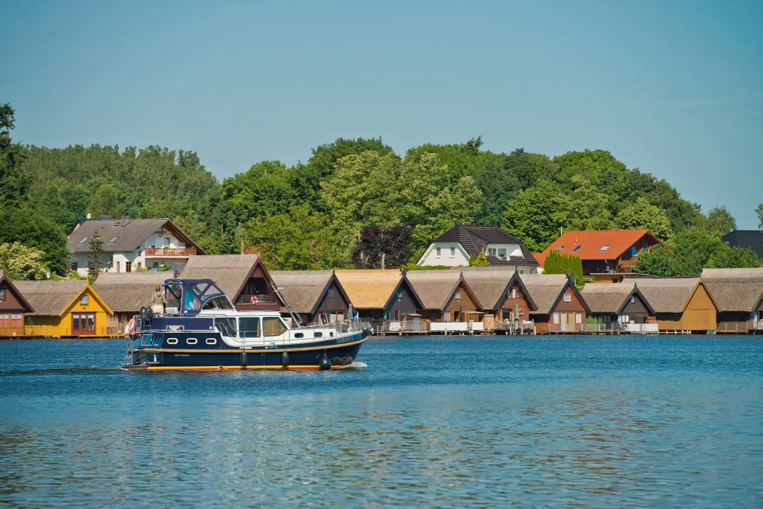 Bootsurlaub auf der Mecklenburgischen Seenplatte