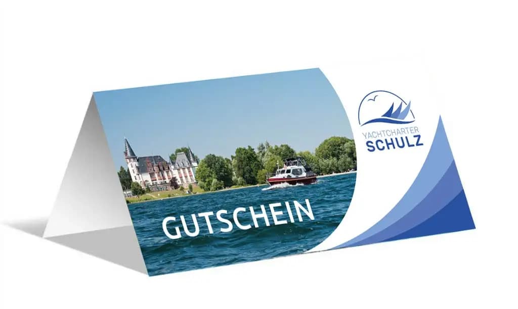 Gutschein fuer Bootsurlaub